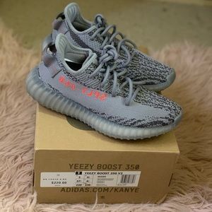 100 original yeezy 350s beluga 2.0 men’s size 5